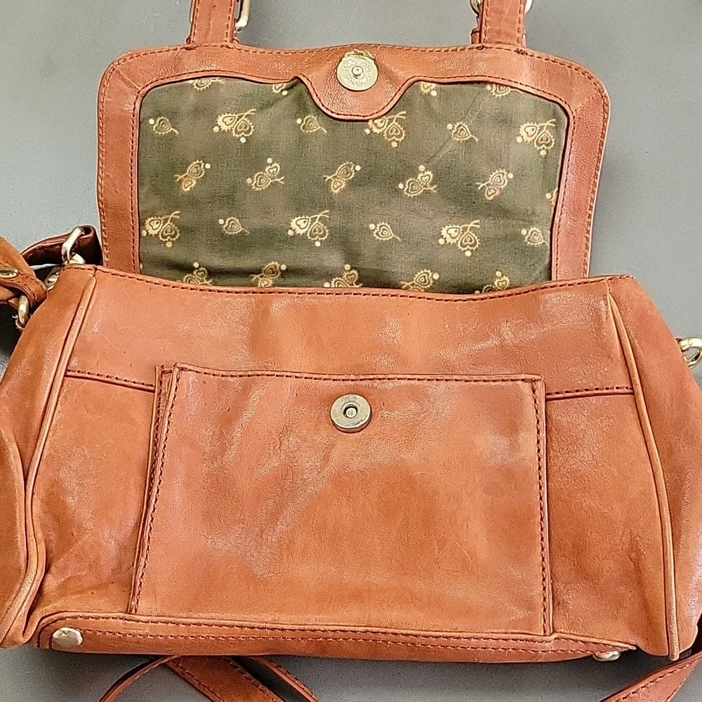 Schuler & Sons Philadelphia Brown leather Satchel